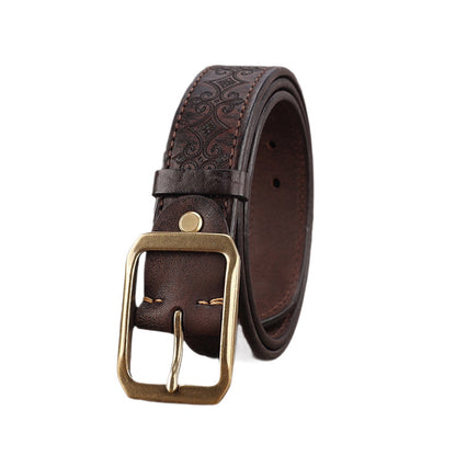 Huxley™ | Italian Cowhide Leather Belt