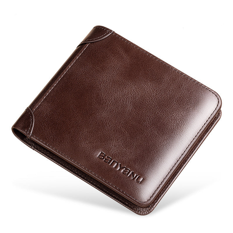 Greg™ | Ultra-Thin Genuine Leather Men's Wallet With Card Holder