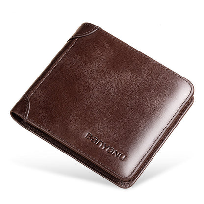 Greg™ | Ultra-Thin Genuine Leather Men's Wallet With Card Holder