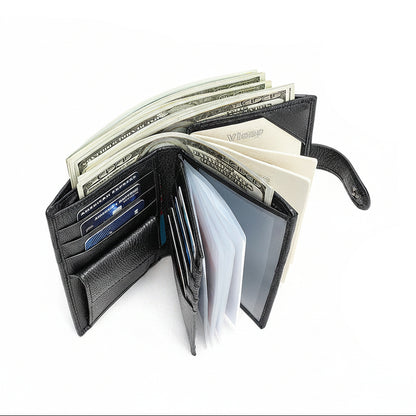 Reydeen™ | Genuine Leather Wallet With Multi-Card & Money Clip