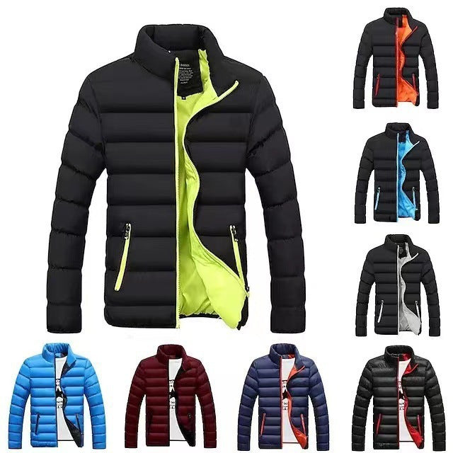 Reinhold | Herren Daunenjacke mit Kontrastfutter — Puffer-Jacket in 9 Farbvarianten M–3XL | Westmere