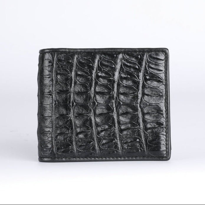 Wyatt™ | Crocodile Pattern Leather Men's Wallet – Business Casual
