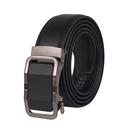 Rupert™ | Men’s Two-Layer Cowhide Leather Belt – Automatic Buckle