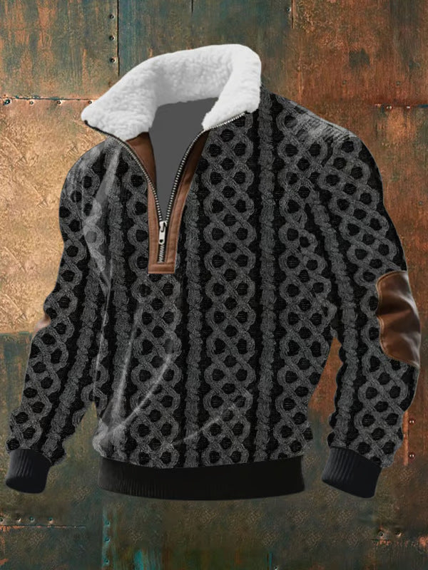 Emil – Quality Zip Up with Shearling Lined Collar