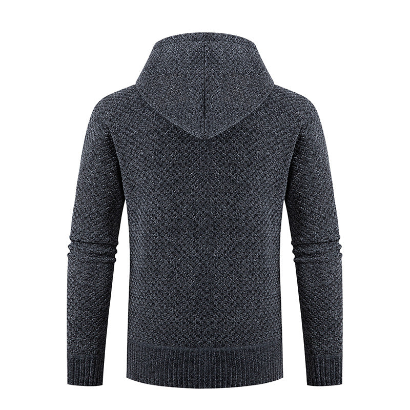 Konstantin | Herren Kapuzenjacke mit Wattierung und Teddyfutter — Warme Puffer in 3 Farben M–3XL | Westmere