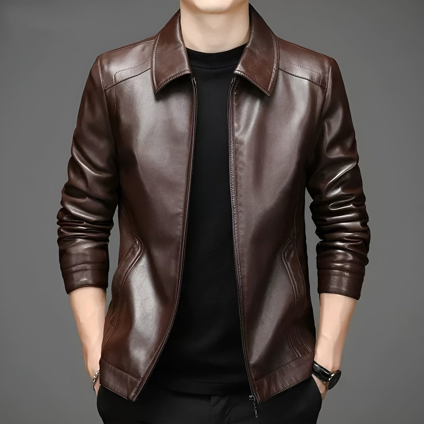 Eli | Casual leather jacket