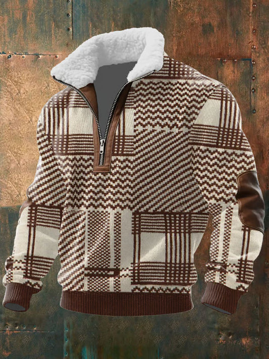 Oskar – Quality Zip Up with Shearling Lined Collar