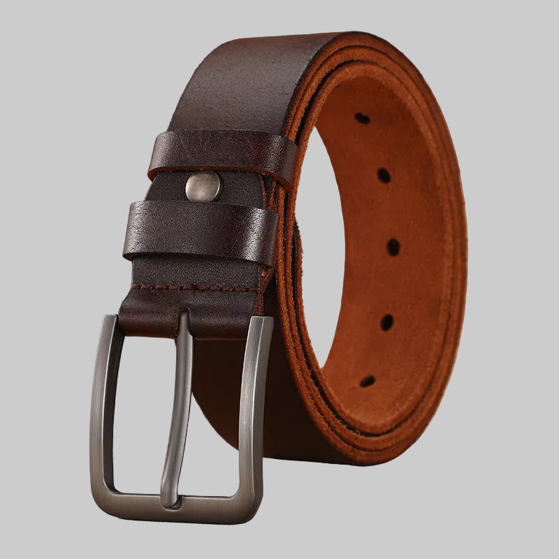 Sonny™ | Vintage Cowhide Leather Belt – Casual Jeans Style
