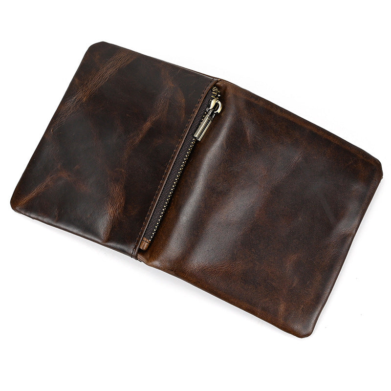 Fritz™ | Premium Oil Leather Wallet With Coin Pocket