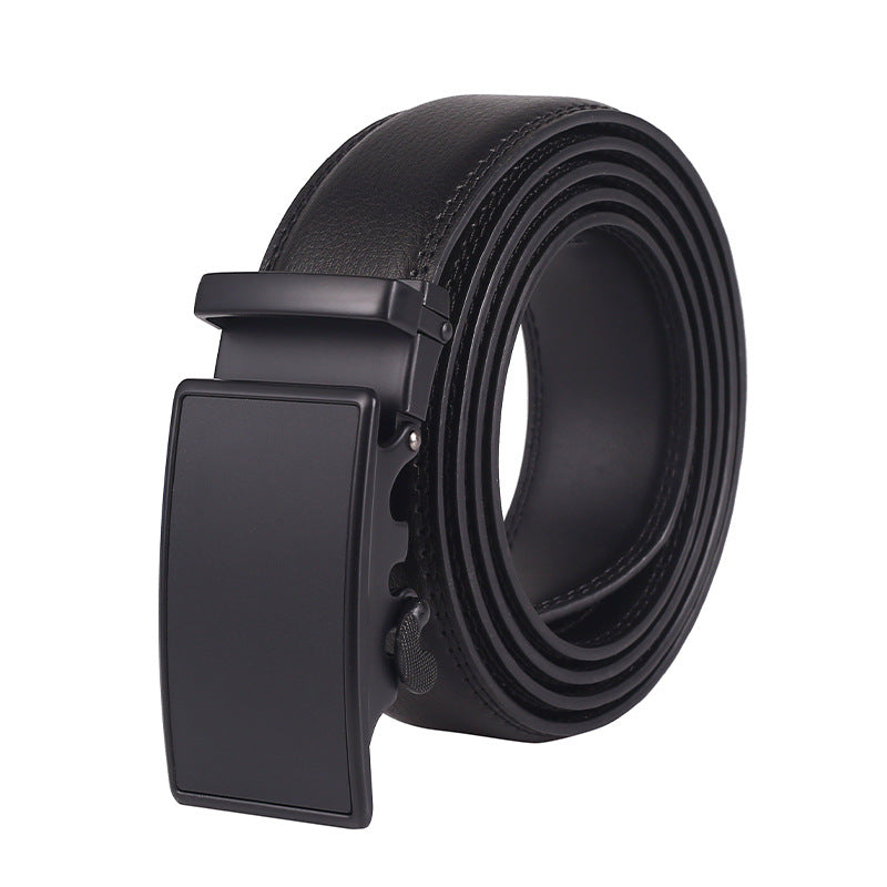Rupert™ | Men’s Two-Layer Cowhide Leather Belt – Automatic Buckle