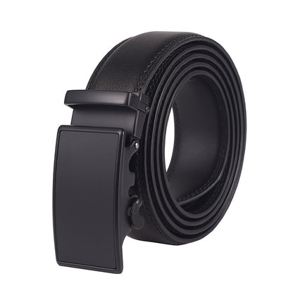 Rupert™ | Men’s Two-Layer Cowhide Leather Belt – Automatic Buckle