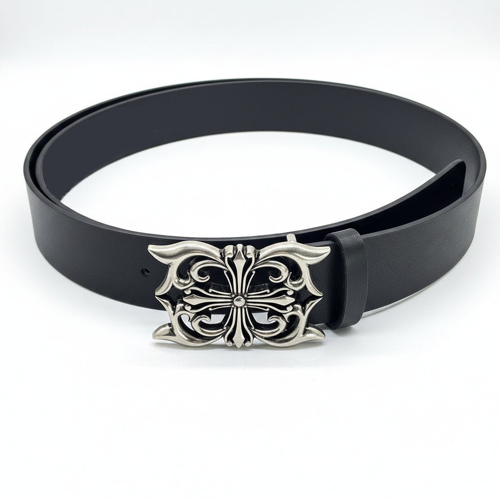 Joachim™ | Western Cowboy Belt – Hollow Buckle
