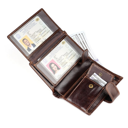 Aaron™ | RFID Leather Wallet for Men