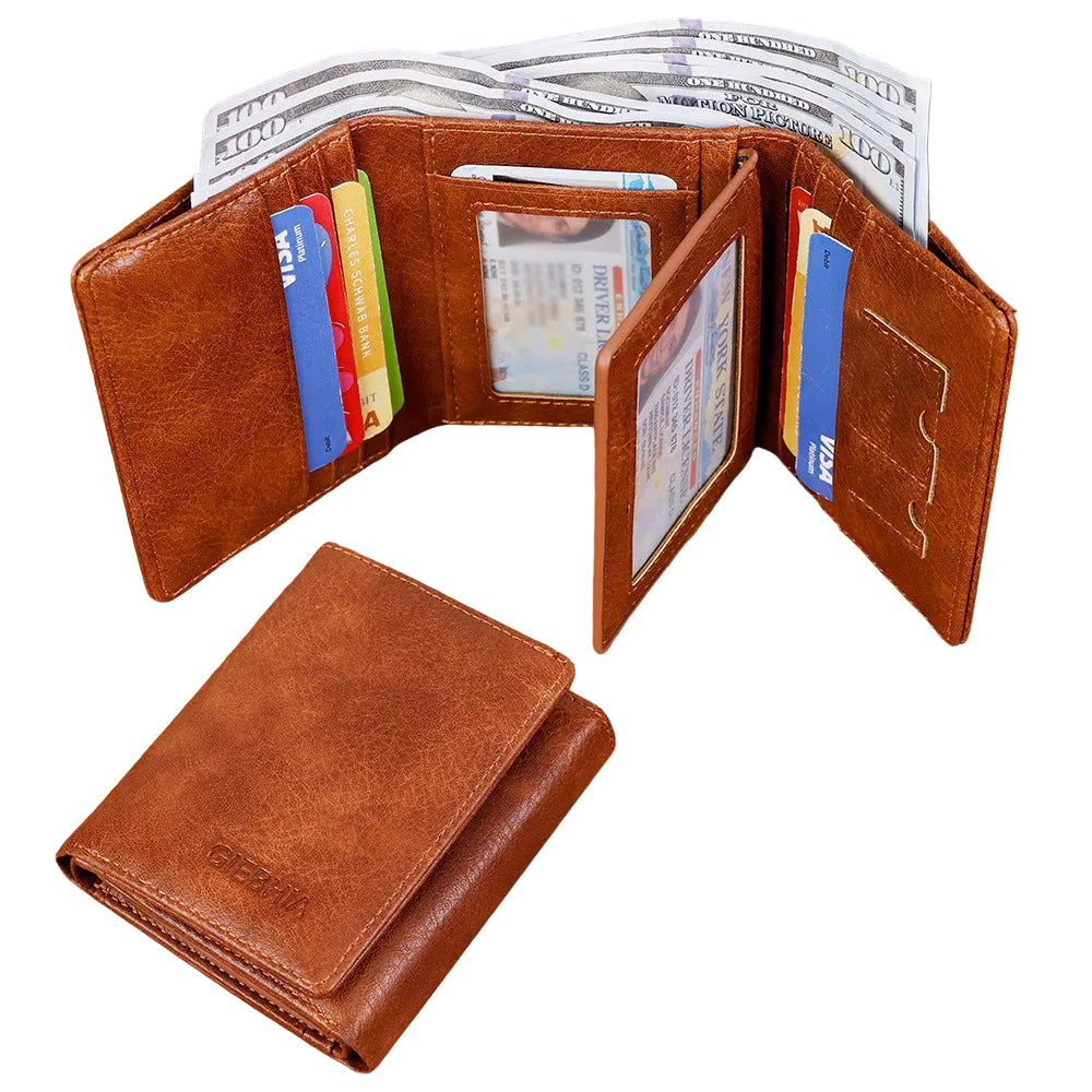 Roman™ | Business Leather Wallet With Large Card Capacity