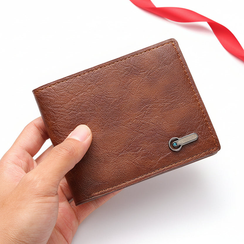 Daniel™ | Modern Short Leather Wallet