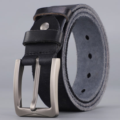 Sonny™ | Vintage Cowhide Leather Belt – Casual Jeans Style