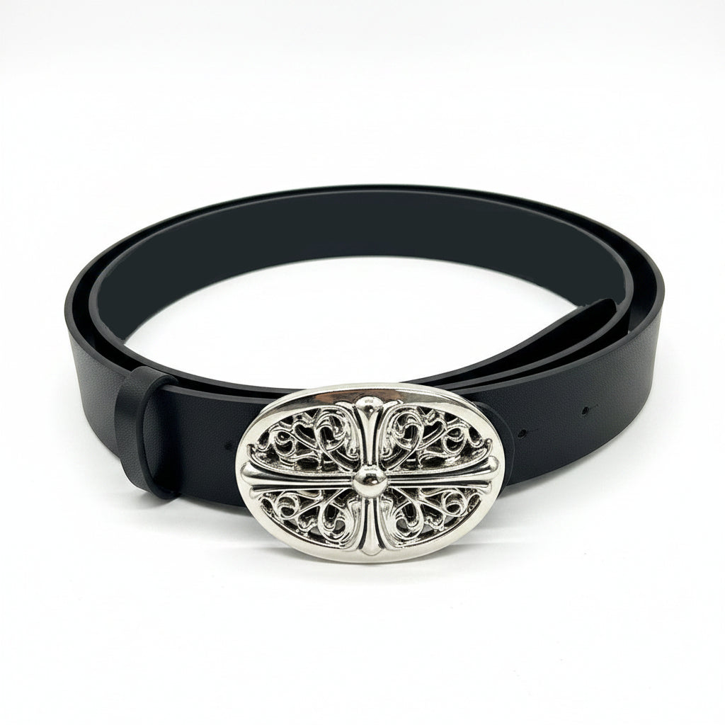 Joachim™ | Western Cowboy Belt – Hollow Buckle