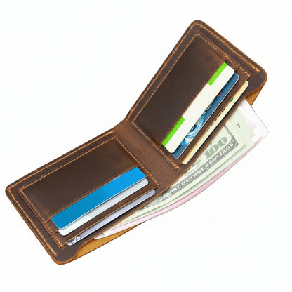 Ronan™ | Heritage Crazy Horse Leather Wallet
