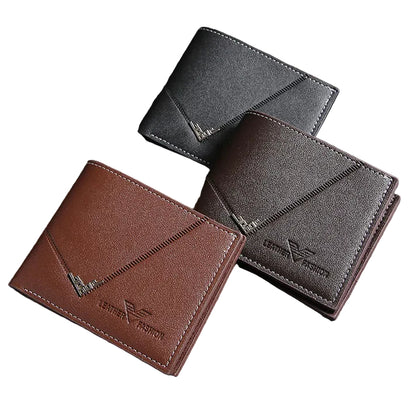 Renato™ | Slim Lychee Leather Wallet