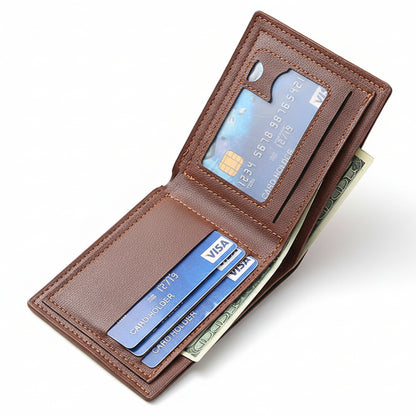 Daniel™ | Modern Short Leather Wallet