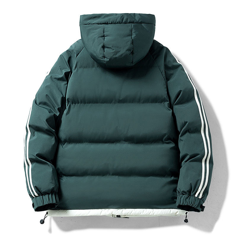 Gustav | Herren Daunenjacke mit Kontraststreifen — Sport-Look Puffer in 4 Farben M–3XL | Westmere