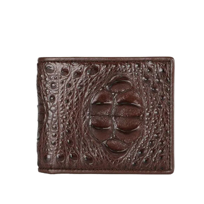 Wyatt™ | Crocodile Pattern Leather Men's Wallet – Business Casual