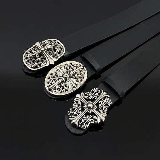 Joachim™ | Western Cowboy Belt – Hollow Buckle