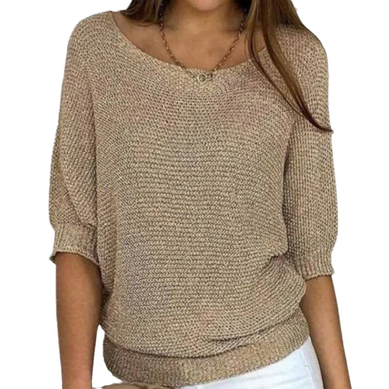 Women's Soft Comfort Sweater, Flattering Cut | Breathable All-Day Warmth, Minimalist Design | 9 Colorways | S–2XL