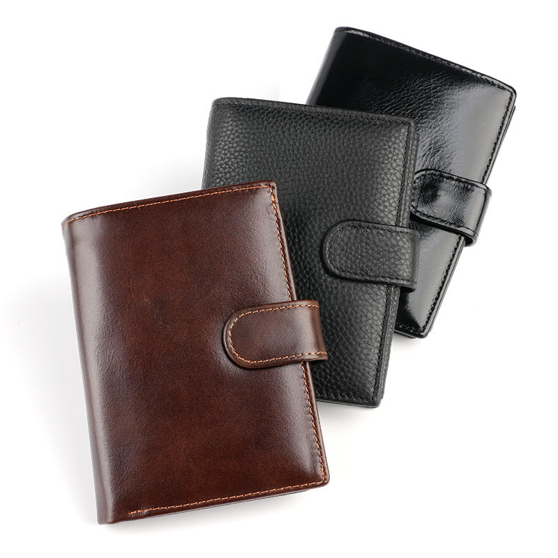 Aaron™ | RFID Leather Wallet for Men