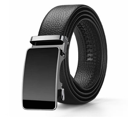 Kaiser™ | Men’s Leather Belt – Automatic Buckle Classic Style