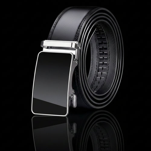Kaiser™ | Men’s Leather Belt – Automatic Buckle Classic Style