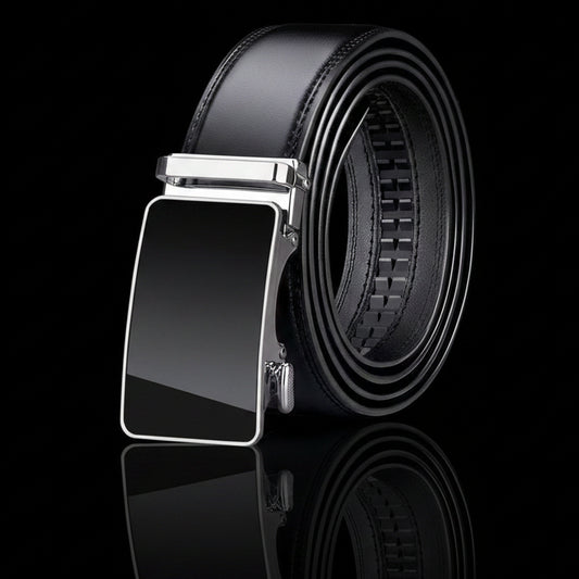 Kaiser™ | Men’s Leather Belt – Automatic Buckle Classic Style