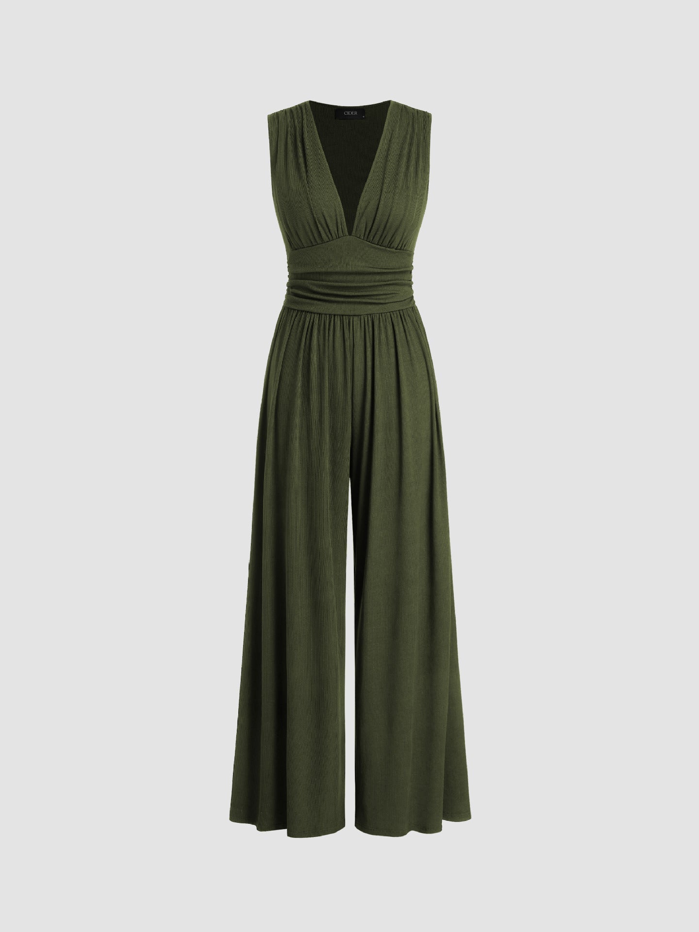Charity™ | Elegant Sleeveless Wide-Leg Jumpsuit