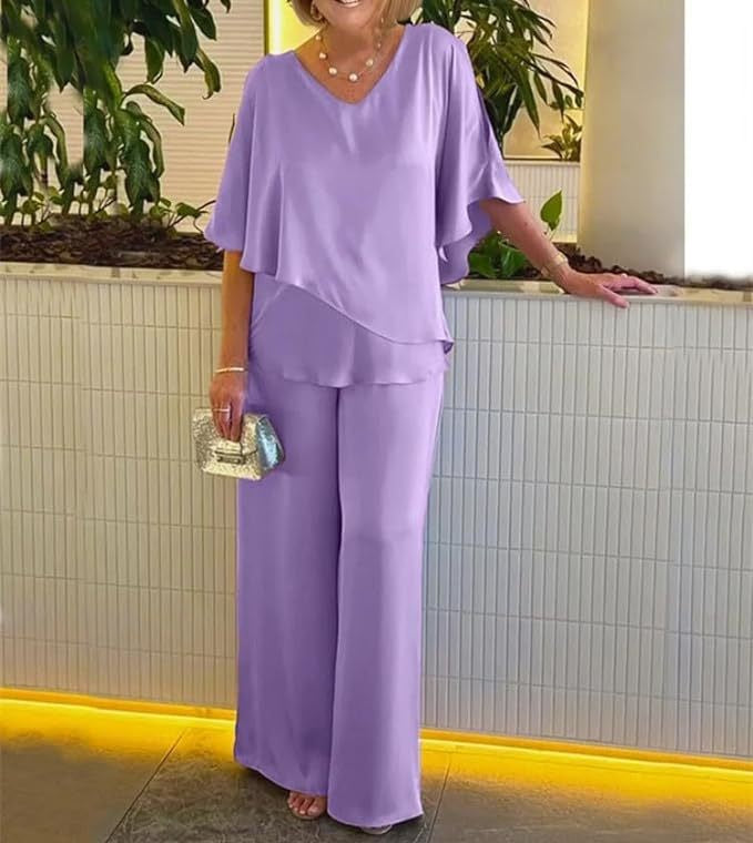 Martha™ - Comfortable set with wide legs