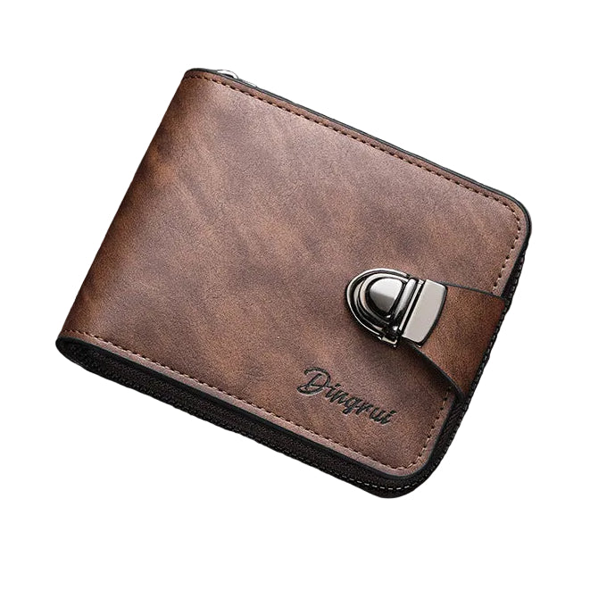 Maxim™ | Men’s Business Zipper Wallet – Multi-Card Large Capacity