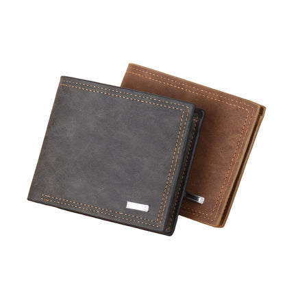 Arth™ | Retro Leather Wallet With Multi-Card & Bill Holder