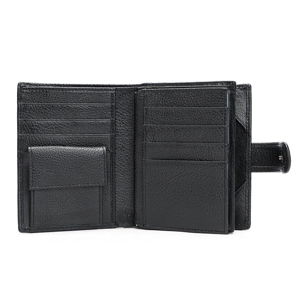 Reydeen™ | Genuine Leather Wallet With Multi-Card & Money Clip
