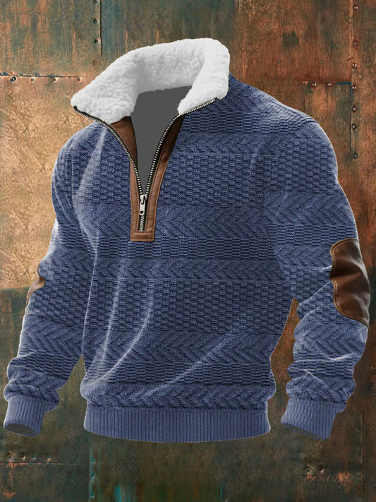 Mikael – Quality Zip Up with Shearling Lined Collar