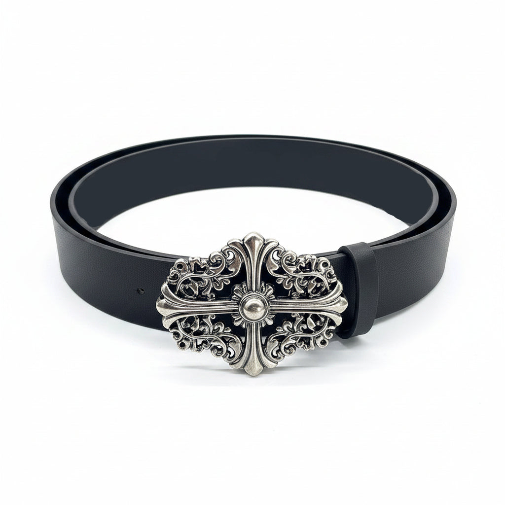 Joachim™ | Western Cowboy Belt – Hollow Buckle