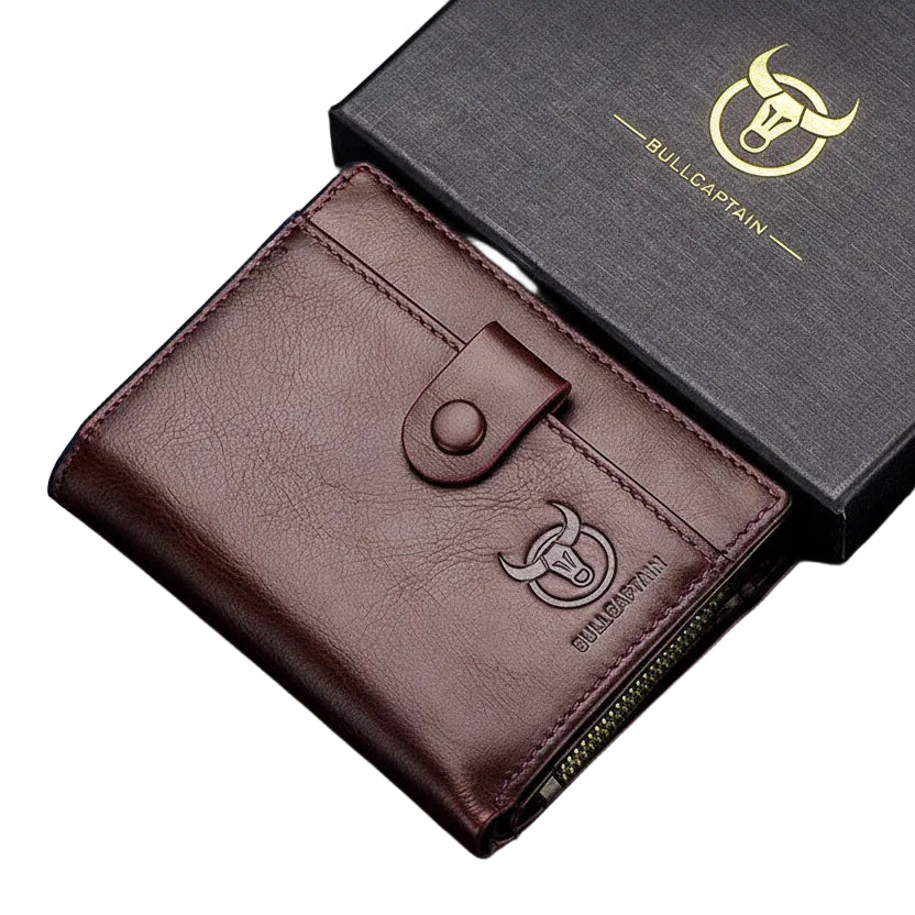 Vincent™ | Genuine Leather Vertical Wallet