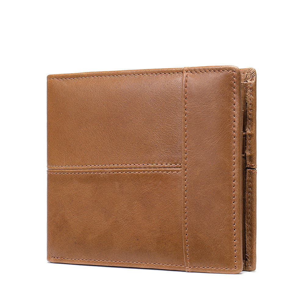 Fabio™ | Genuine Leather RFID Bifold Wallet With Coin Pocket