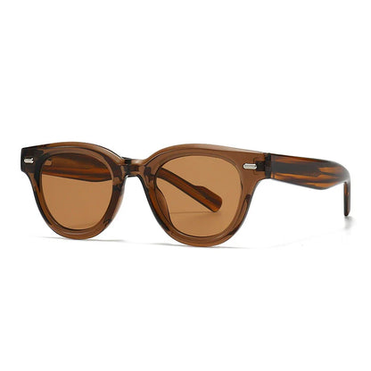 Alder Tortoise Round Sunglasses