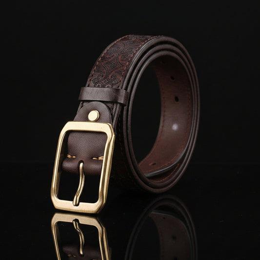 Huxley™ | Italian Cowhide Leather Belt