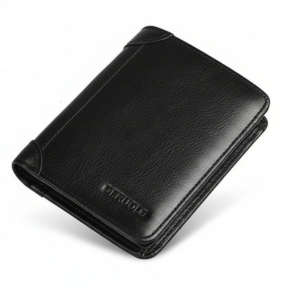 Everett™ | Slim Genuine Leather RFID Wallet