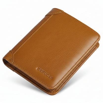 Everett™ | Slim Genuine Leather RFID Wallet