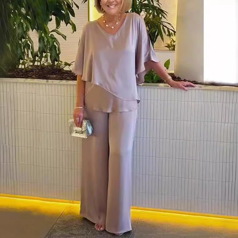 Martha™ - Comfortable set with wide legs