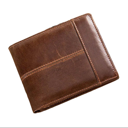 Fabio™ | Genuine Leather RFID Bifold Wallet With Coin Pocket