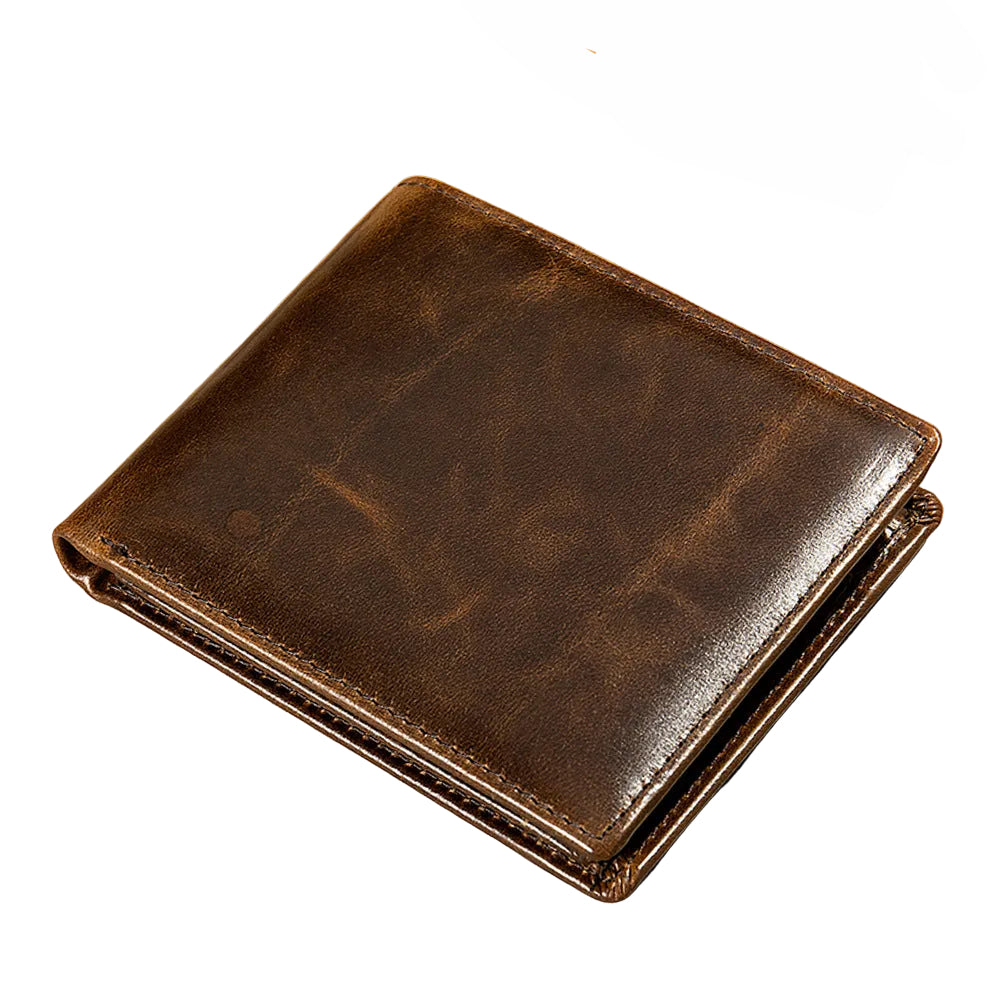Damian™ | RFID Blocking Cowhide Leather Wallet