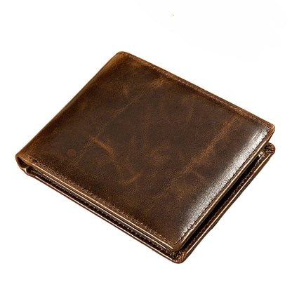 Damian™ | RFID Blocking Cowhide Leather Wallet