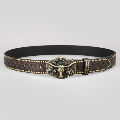 Tyrese™ | Men’s Slim Genuine Leather Belt – Suit & Jeans Style